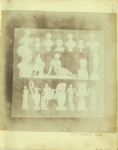 Casts on Three Shelves, in the Courtyard of Lacock Abbey